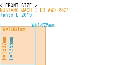#MUSTANG MACH-E ER AWD 2021- + Tanto L 2019-